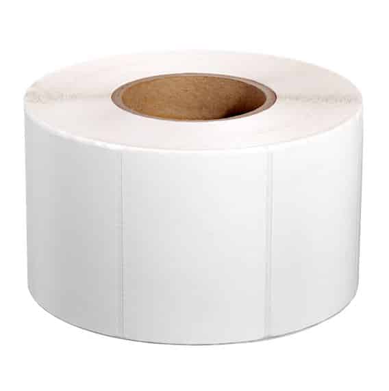Labels gloss white blank for industrial printers. Size 101 x 73mm with 2000 labels per roll. Suits most industrial printers including Zebra, TSC, Honeywell and Sato. NZ labels & printers