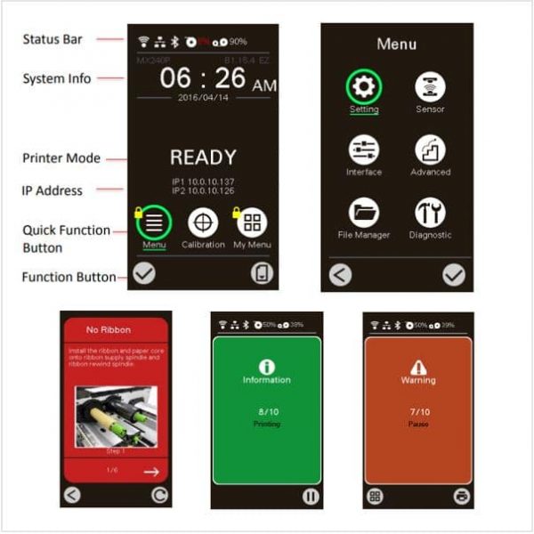 Menu Interface