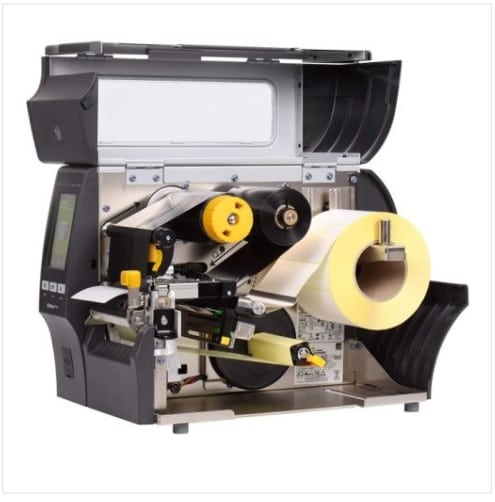 image of ZT411 printer with door open